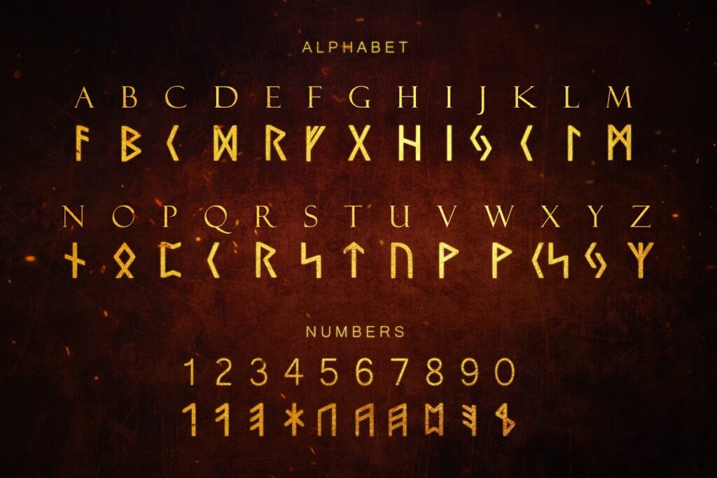 Ancient Languages Typeface Bundle Graphic Free Download